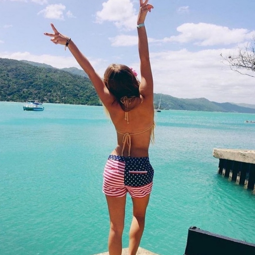 Chubbies The Miss Mericas USA flag shorts